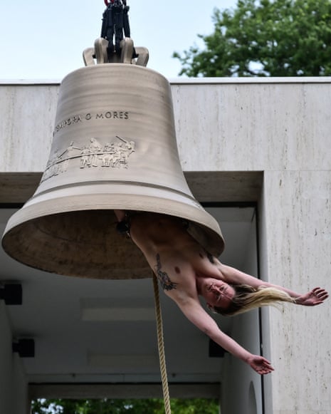 Florentina Holzinger. Austria Pavilion. Art with a maritime (water) theme. 61st International Art Exhibition, Biennale di Venezia, In Minor Keys. Venice, Italy. Photograph by David Levene 5/5/26