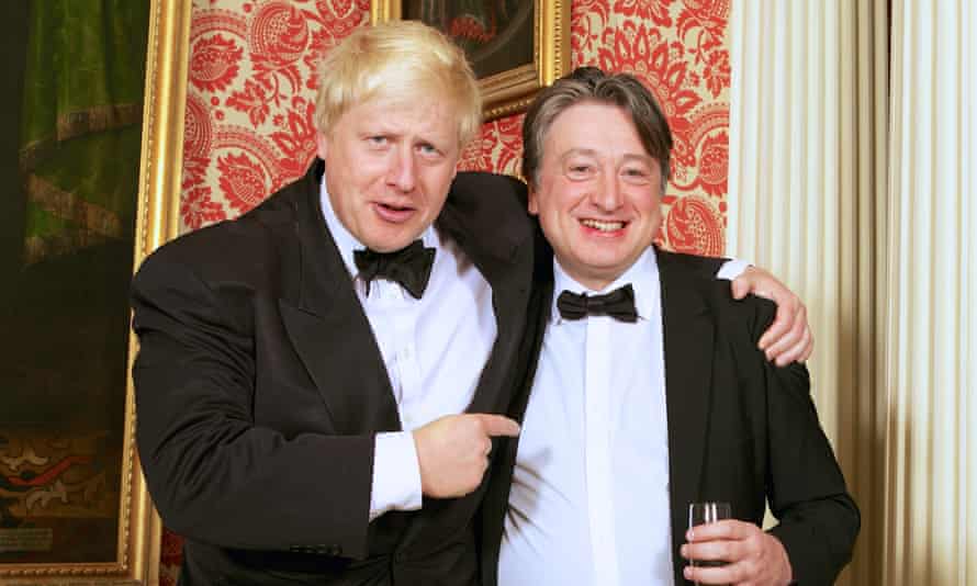 Alexander Temerko com Boris Johnson.