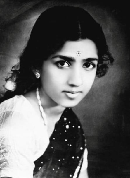 Lata Mangeshkar in the 1940s