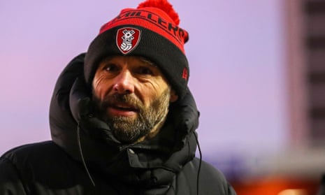 Rotherham’s manager Paul Warne
