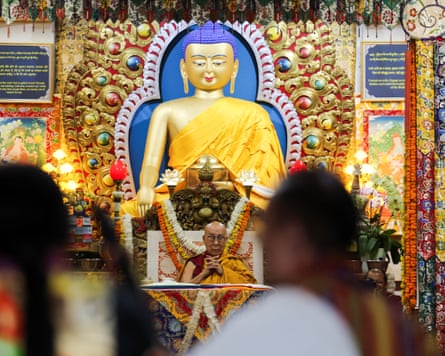 Tibetan spiritual leader the Dalai Lama in Dharamshala, India, in July.