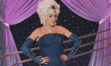 ‘Filthy and fabulous’ … Lily Savage hosting Blankety Blank.