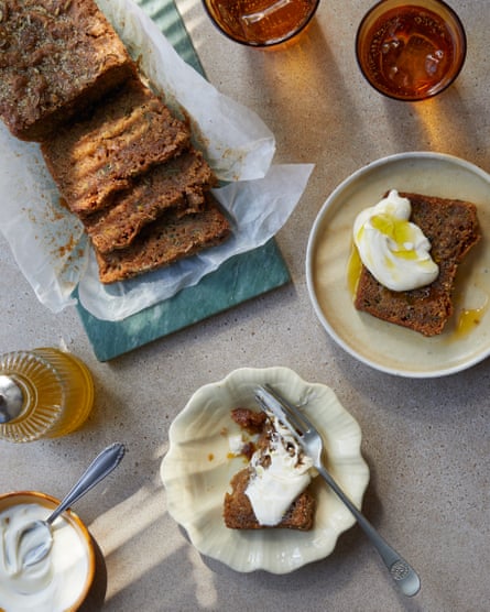 Alexina Anatole’s courgette brown sugar loaf.