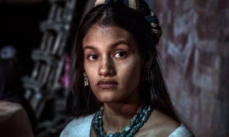 Ishbel Bautista as La Malinche, Cortés’ indigenous lover and translator.
