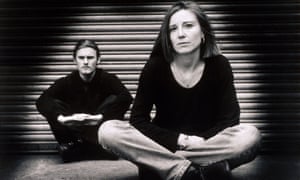 Geoff Barrow and Beth Gibbons in the early 90s.