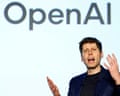The OpenAI chief executive, Sam Altman.