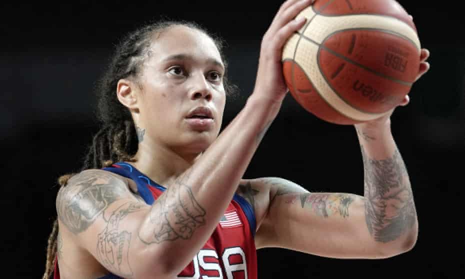 US basketball star Brittney Griner's detention in Russia extended until May  | Basketball | The Guardian