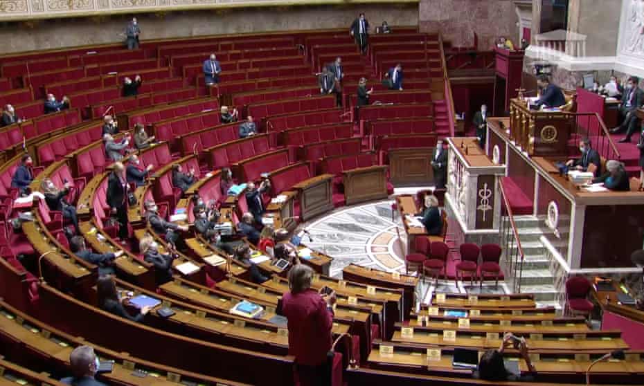 The vote in the Assemblée Nationale