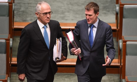 Malcolm Turnbull and Christian Porter