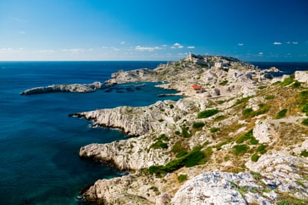 Pomègues in the Frioul islands is an easy day trip from Marseille.