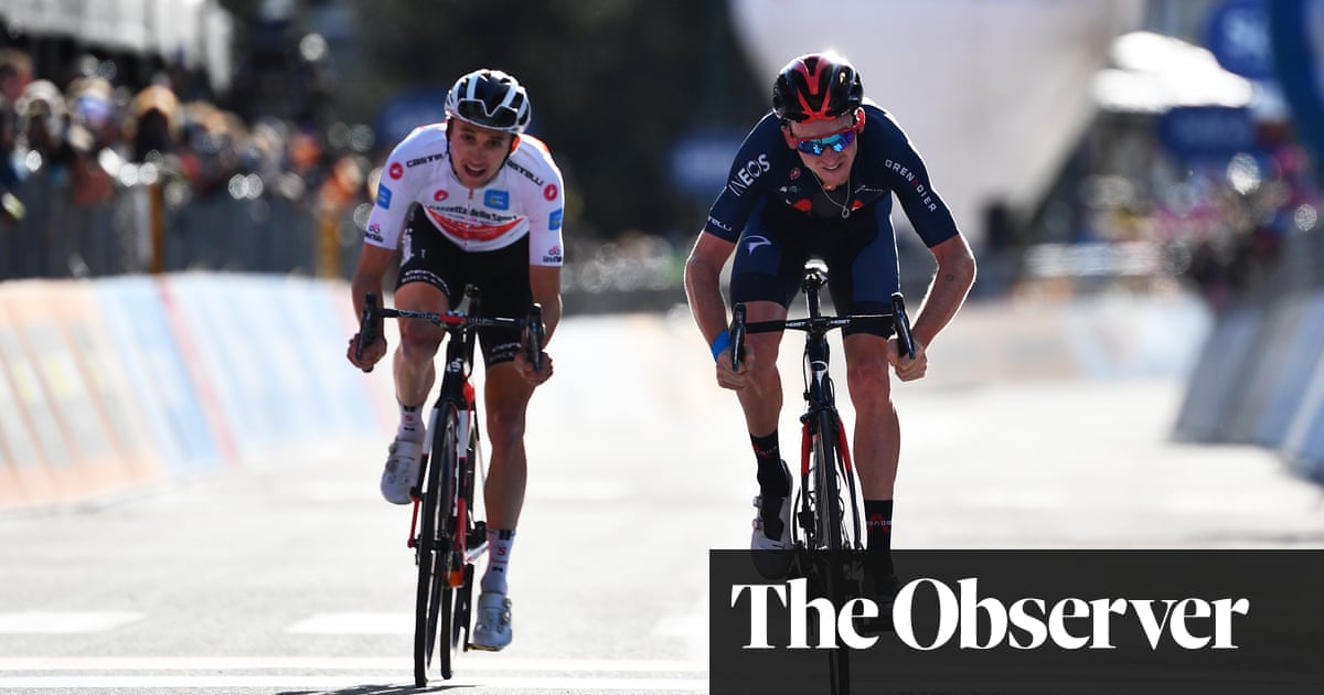 Giro dItalia: Hindley and Geoghegan Hart level at top after dramatic battle