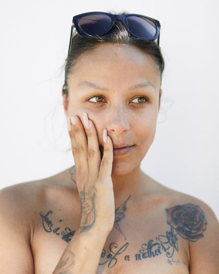 ‘We need energy. We’re not in the stone age, heating ourselves with campfires!’ Elena Diochir travels more than 60km to the swimming pool in Belleville-sur-Loire.