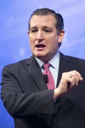 Ted Cruz at a Heritage Foundation event.