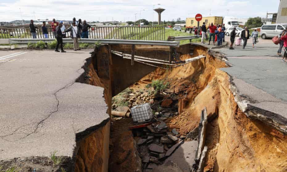 South Africa floods: deadliest storm on record kills over 250 people | South Africa | The Guardian