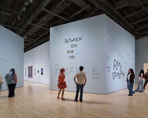 Installation View of RM x SFMOMA: Between You and Me. Photograph: Matthew Millman
