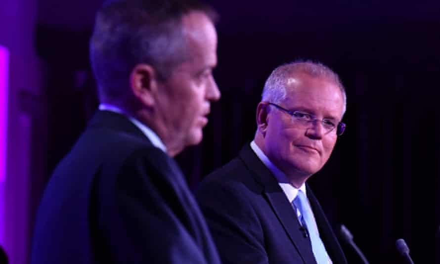 Bill Shorten and Scott Morrison