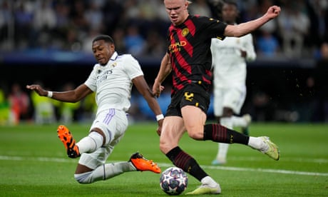 Real Madrid halted Haaland but this high-grade semi-final is on a knife edge | Barney Ronay