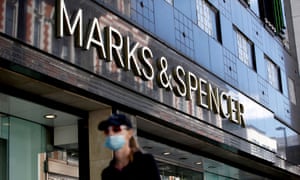 A Marks &amp; Spencer store at Oxford Street