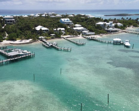 Police search boats in the Bahamas