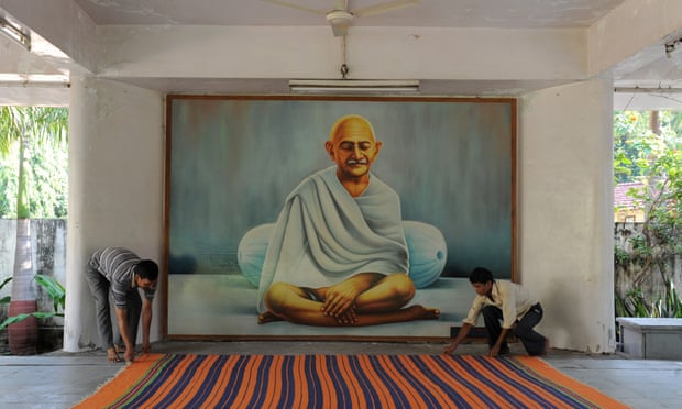 painting of Mahatma Gandhi