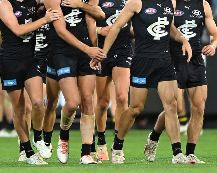 Image accompanying the story: Two Carlton players treated in hospital after offseason night out
