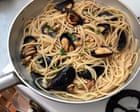 Rachel Roddy’s recipe for spaghetti with mussels, parsley and lemon | A kitchen in Rome