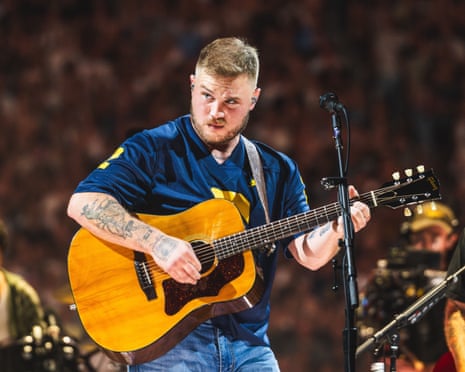 Country superstar Zach Bryan criticised by US Homeland Security over Ice lyrics | Country | The Guardian