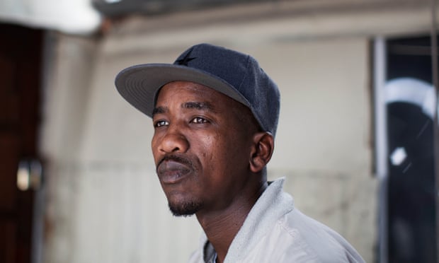 Ayanda Tunce, a reformed gangster living in Mfuleni on the Cape Flats