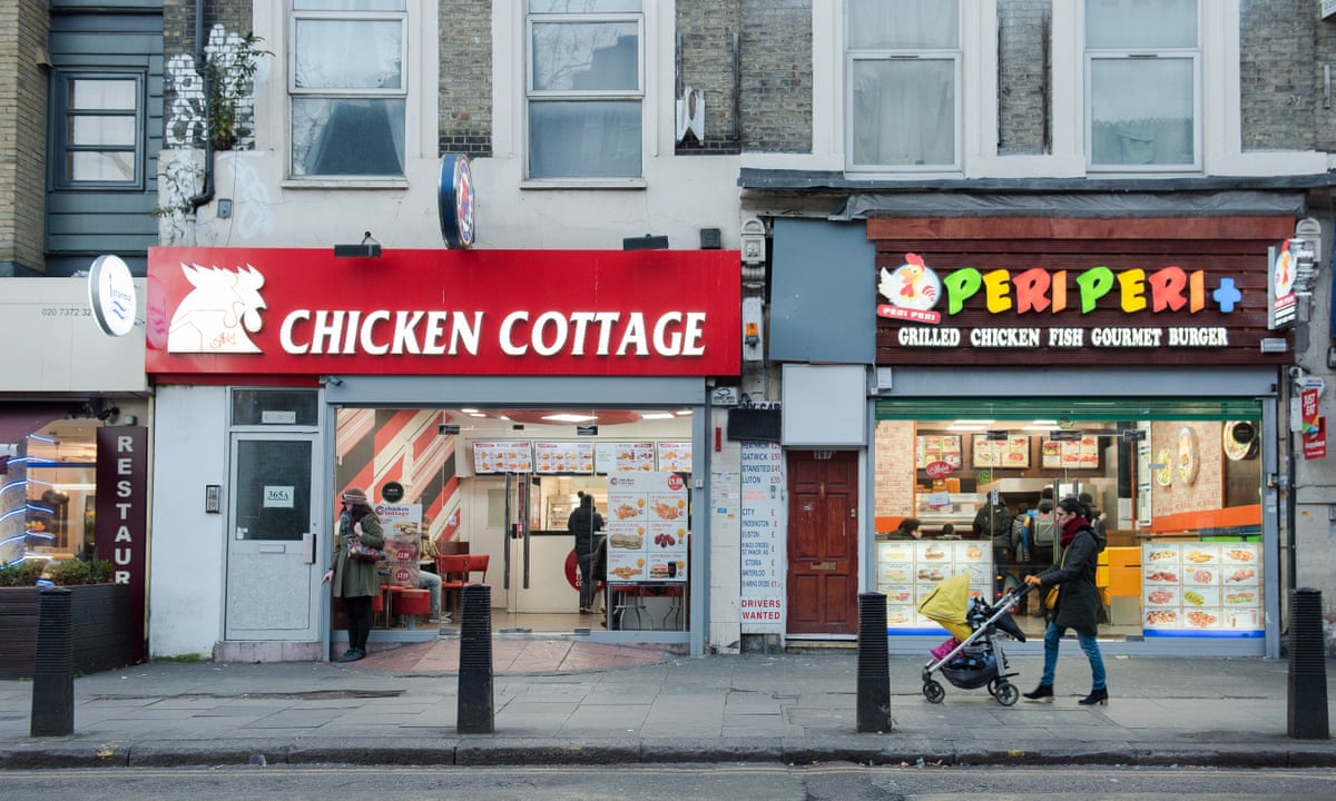 Children In Poor Areas Exposed To Five Times As Many Fast Food Takeaways Inequality The Guardian