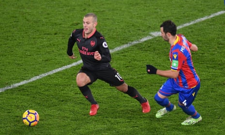 Jack Wilshere was pivotal in Arsenal’s win at Crystal Palace and said afterwards: ‘I probably feel better than I did last year. I feel fitter, and am getting better each game.’