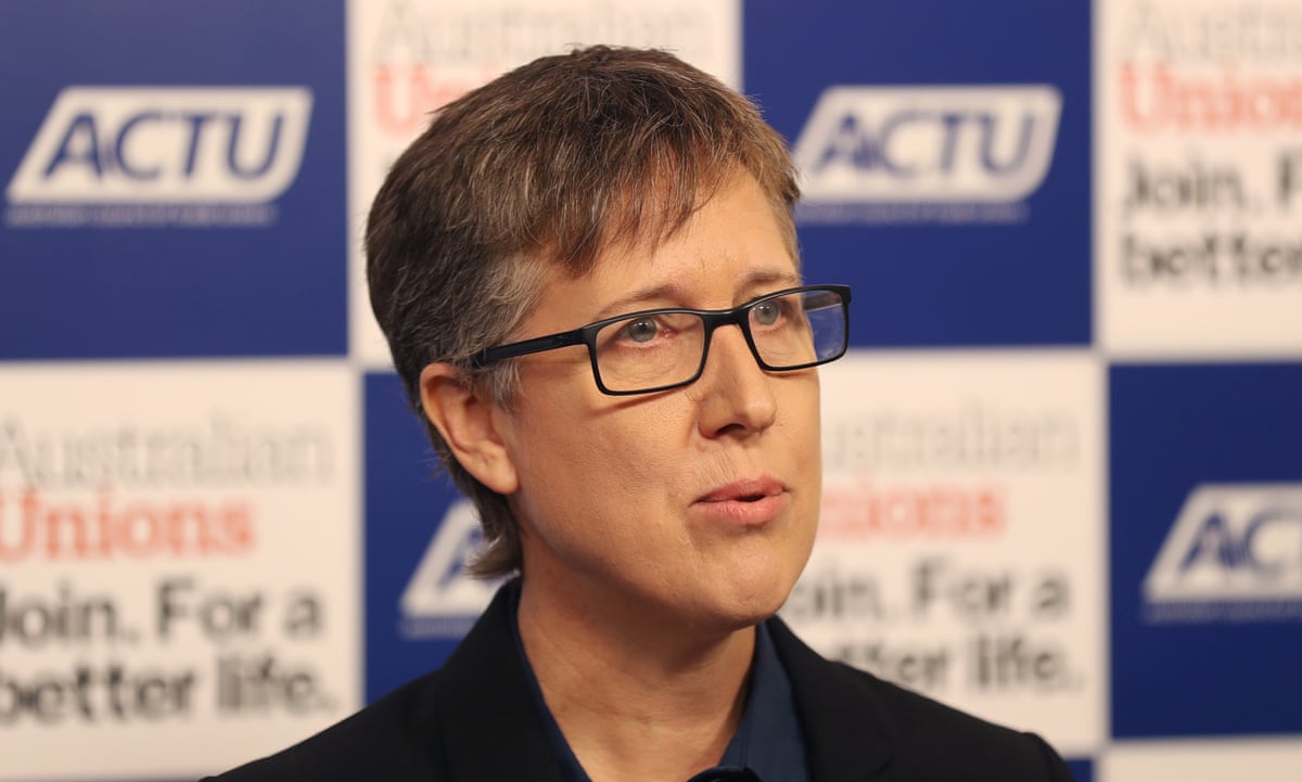 ACTU head Sally McManus calls for halving of insecure work by 2030 | Industrial relations | The Guardian