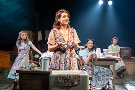 The actor Siobhán O’Kelly (centre) in Dancing at Lughnasa.