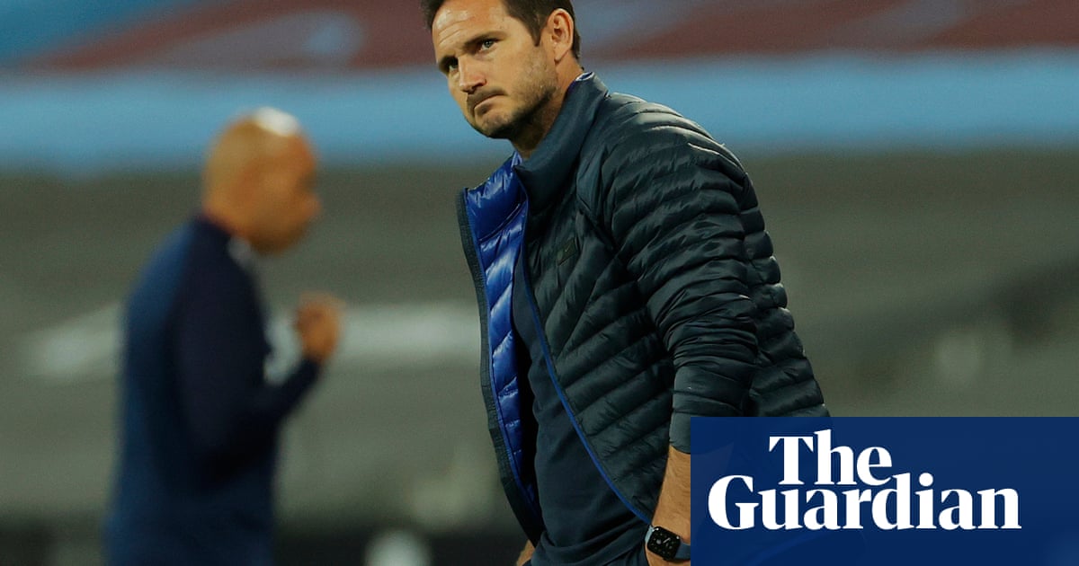 Frank Lampard says defeat at West Ham is a sign of where Chelsea are