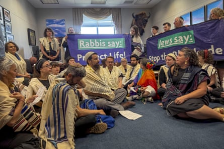 rabbis sit in an office