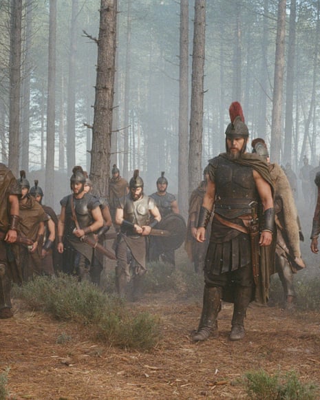 film still from Christopher Nolan’s The Odyssey.