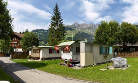 Engelberg campsite, Switzerland