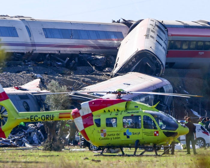 At least 30 dead after two trains collide in Spain – latest updates