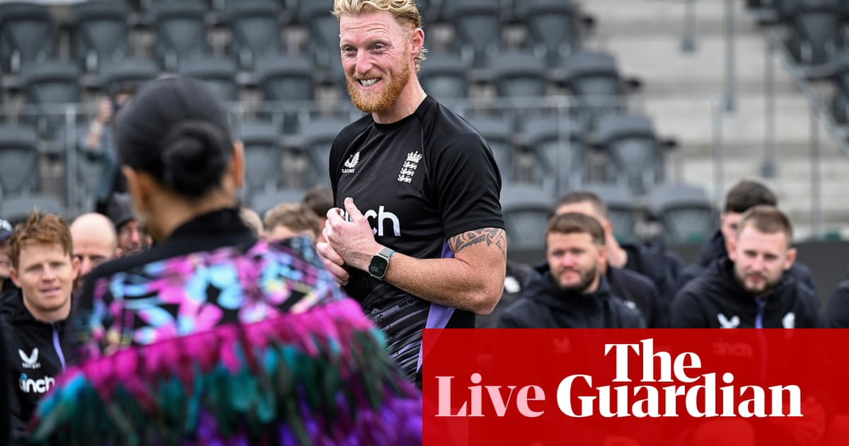 New Zealand v England: first men's cricket Test, day one - live