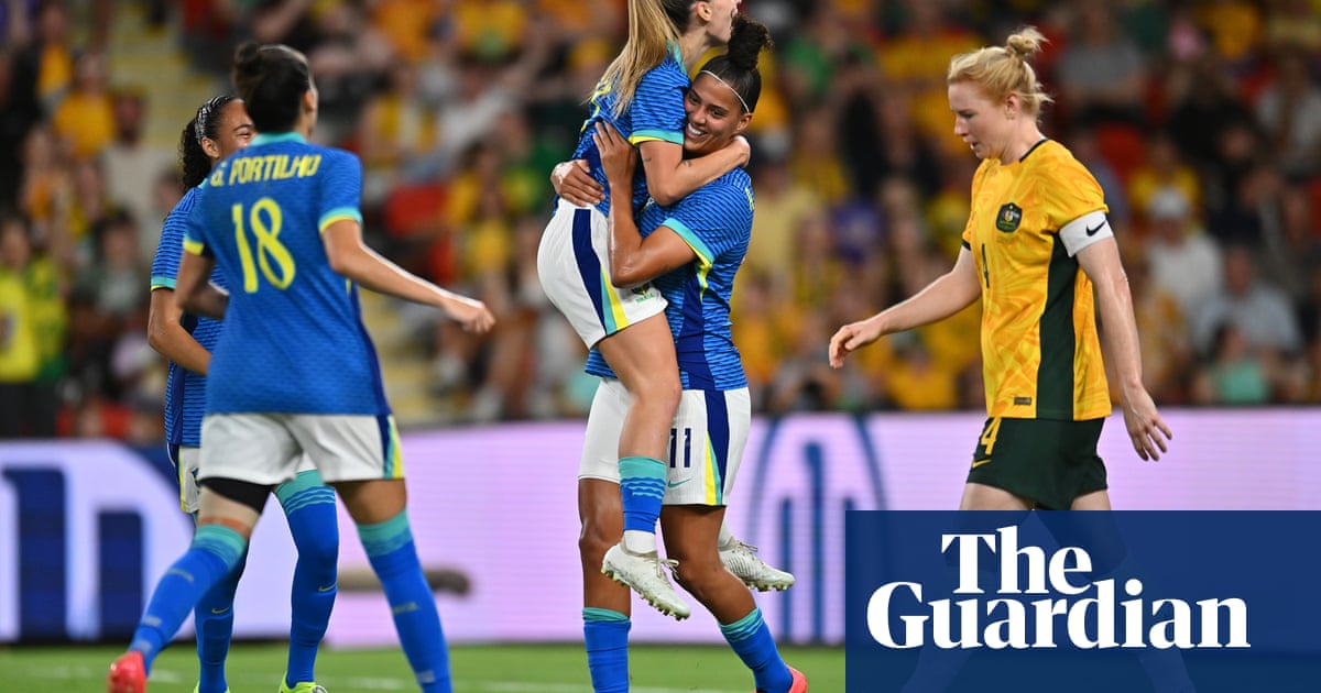 Matildas pay price for sluggish start as Brazil spoil Clare Polkinghorne's party
