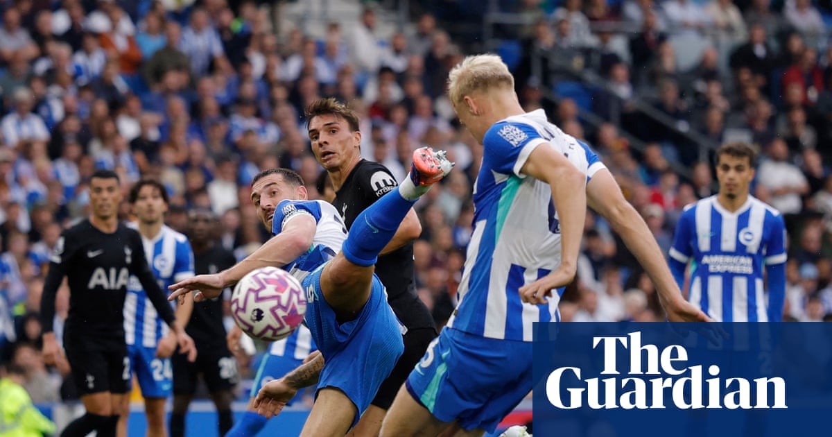 Van Hecke own goal completes Tottenham fightback as Brighton blow two-goal lead