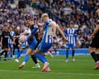 Van Hecke own goal completes Tottenham fightback as Brighton blow two-goal lead