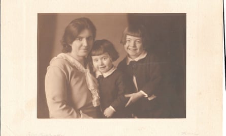 Ian Goldsmith’s grandmother, father Saloman (right) and uncle Bruno. The boys were 13 and 12 when they arrived in Harwich on the first Kindertransport.