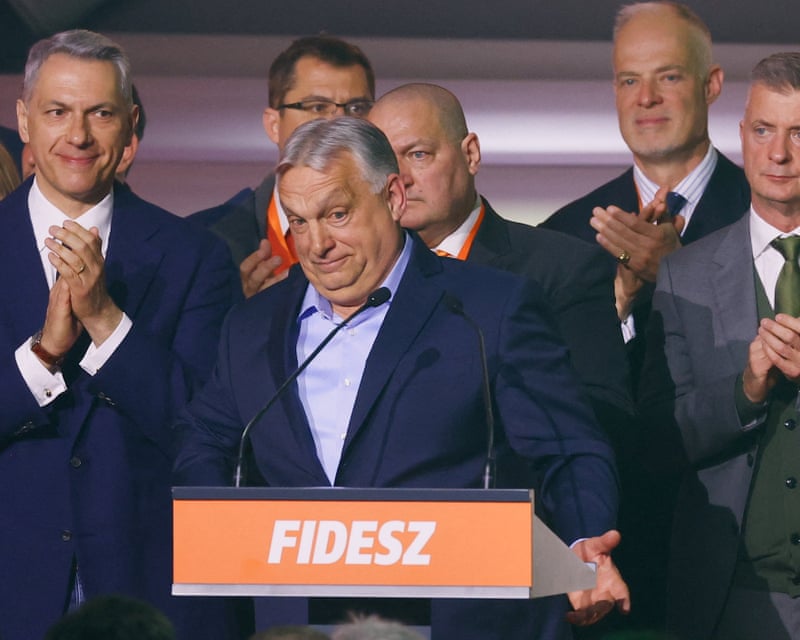 Viktor Orbán concedes defeat as the opposition wins the Hungarian election.