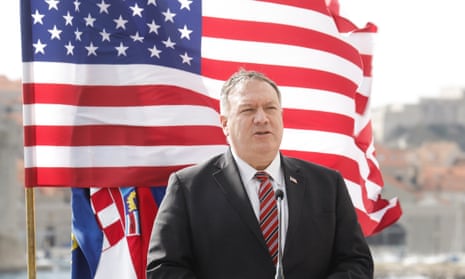 ‘Our view is that this has been a longstanding conflict between these two countries in this particular piece of real estate,’ Mike Pompeo said this week.