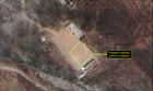 Volleyball games appear to take place at North Korean nuclear test site