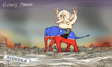 Nicola Jennings on the Republicans, and Putin’s empty victory in Avdiivka – cartoon
