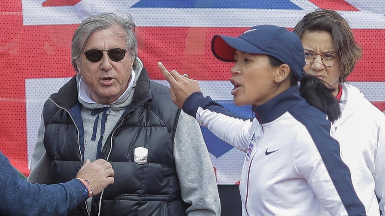 Britain S Fed Cup Tie In Romania Descends Into Chaos After Nastase Tirade Video Sport The Guardian