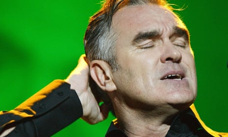 Morrissey performing in 2009.