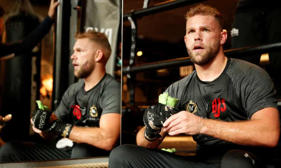 Billy Joe Saunders, who is to donate £25,000 to a domestic abuse charity, said: ‘I certainly wouldn’t promote domestic violence.’