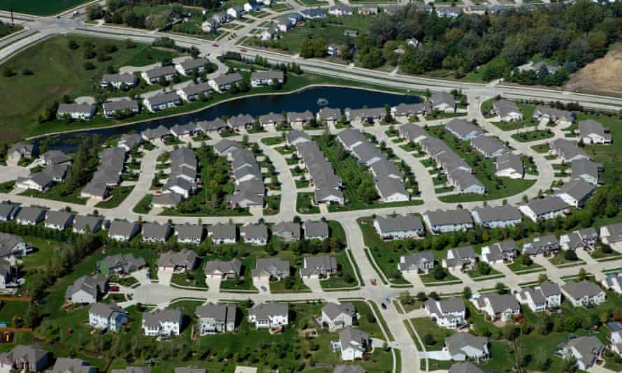 Houses in Iowa.